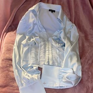 BABY BLUE BLOUSE